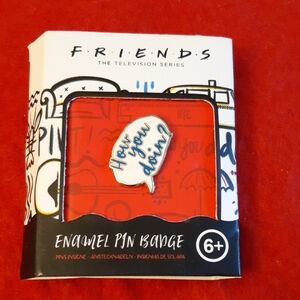 Friends Enamel Pin Badge